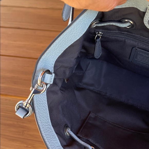 Coach Light Blue Crossbody Bag - Picture 11 of 15